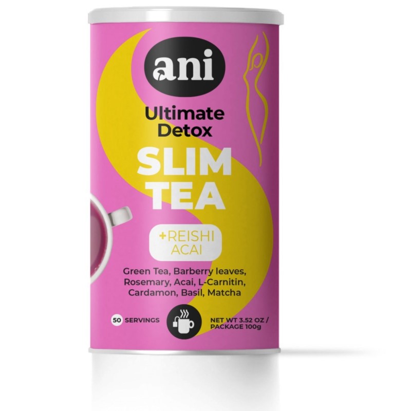 Ani Herbata Zielona Detox slim z reishi BIO 100 g Ani Herbata Zielona Detox slim z reishi BIO 100 g