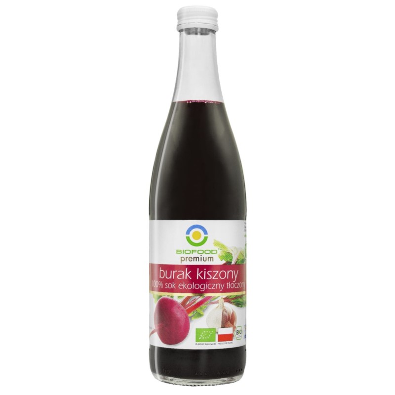 BIOFOOD Sok z buraka kiszonego NFC BIO 500 ml