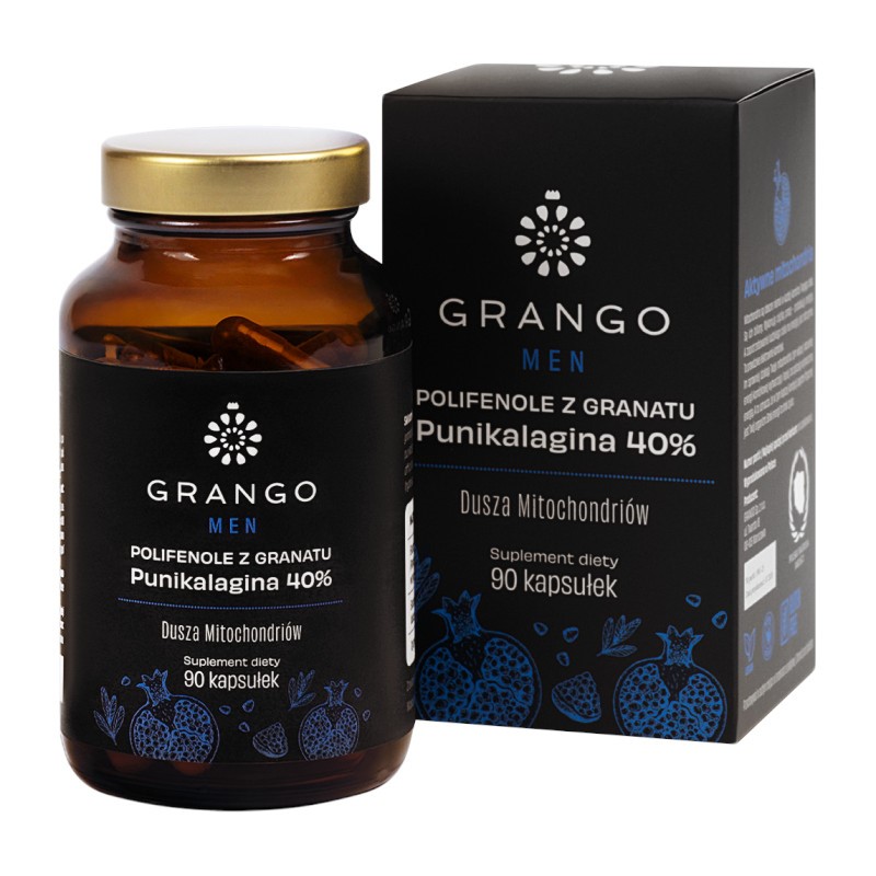 Grango Men ekstrakt z granatu 90 kapsułek Grango Men ekstrakt z granatu 90 kapsułek