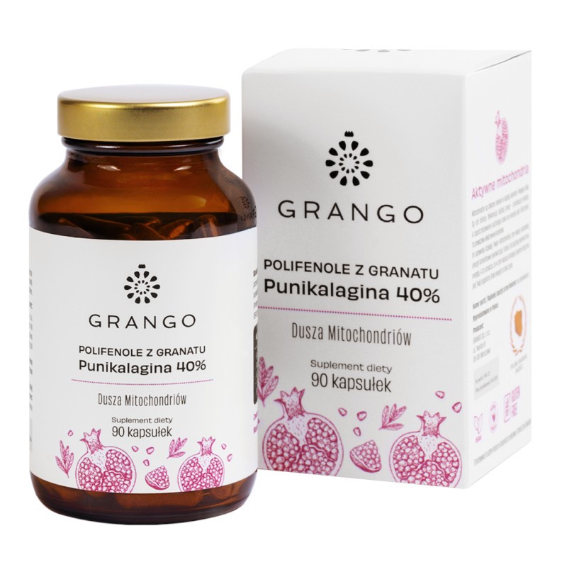 Grango Ekstrakt z Granatu 90 kapsułek Grango Ekstrakt z Granatu 90 kapsułek
