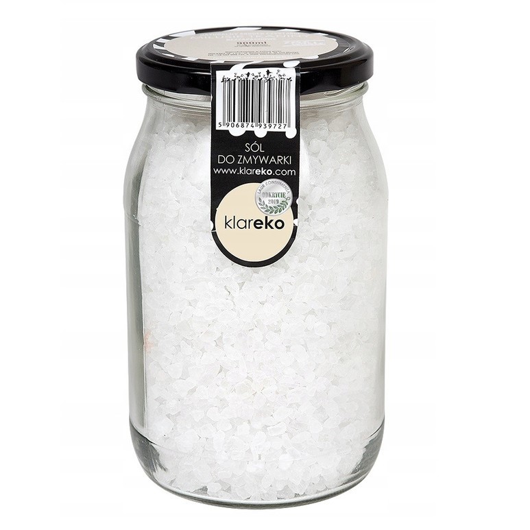 Klareko Sól Do Zmywarki Słój 1 kg Klareko Sól Do Zmywarki Słój 1 kg