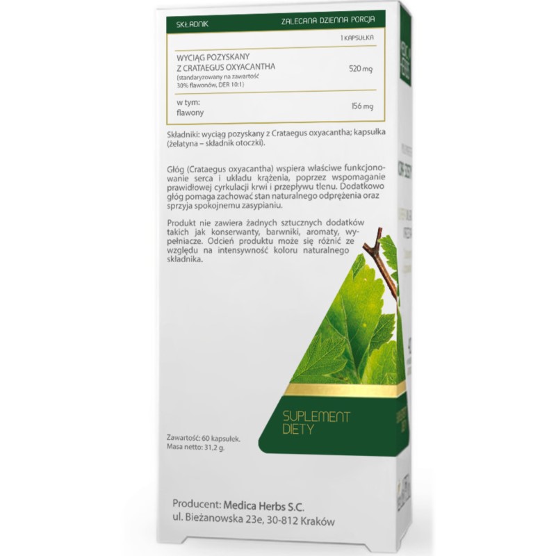 Medica Herbs Głóg Forte 60 k Medica Herbs Głóg Forte 60 k