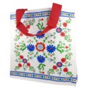 Torba Z Pp Mini Folklor Biały Motyw