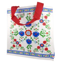 Torba Z Pp Mini Folklor Biały Motyw Torba Z Pp Mini Folklor Biały Motyw