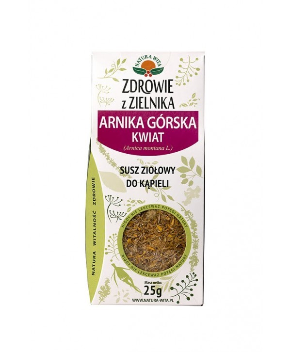 Natura Wita Arnika Górska Kwiat 25G