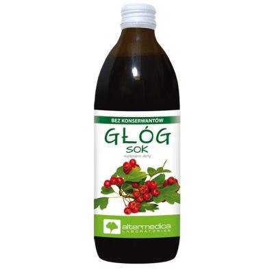 Alter Medica Głóg Sok 500 ml