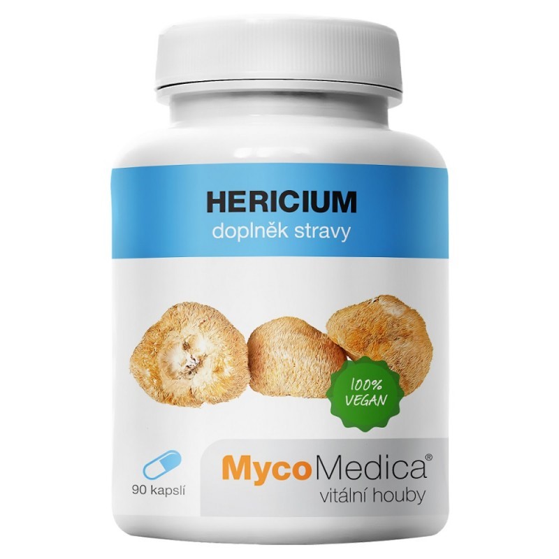 MycoMedica Hericium (Soplówka Jeżowata) 90 kap