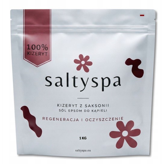 Saltyspa Sól Epsom do kąpieli Kizeryt z Saksonii