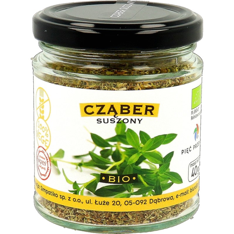 Pięć Przemian Cząber suszony BIO 40 g Pięć Przemian Cząber suszony BIO 40 g