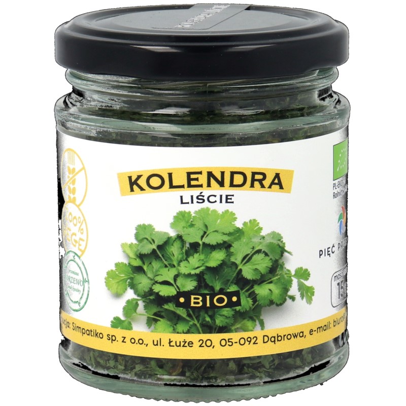 Pięć Przemian Kolendra Liście BIO 15 g Pięć Przemian Kolendra Liście BIO 15 g