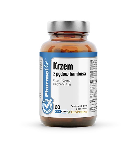 Pharmovit Krzem z pędów bambusa 60 k.