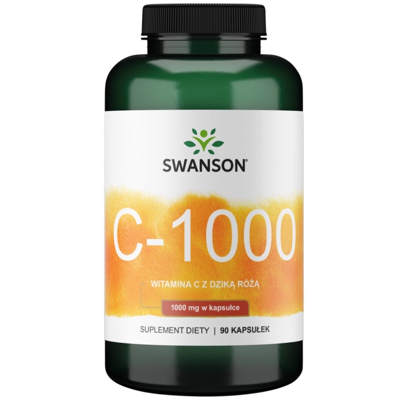 Swanson Witamina C Z Dziką Różą 1000 Mg 90 K Swanson Witamina C Z Dziką Różą 1000 Mg 90 K