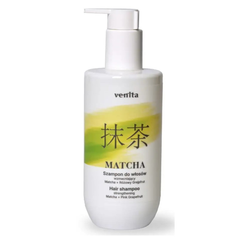 Matcha Szampon wzmacniająca z ziel. herbaty i grej Matcha Szampon wzmacniająca z ziel. herbaty i grej