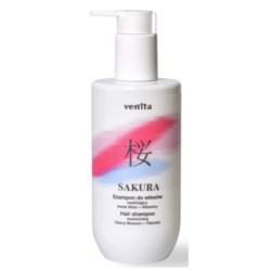 SAKURA Szampon Nawilżający Wiśnia Witaminy 300 ml