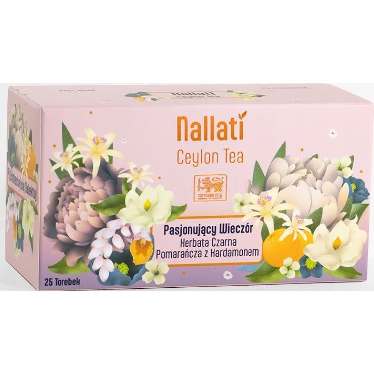 Nallati Cejlońska Herbata Pasjonujący Wieczór 25 t