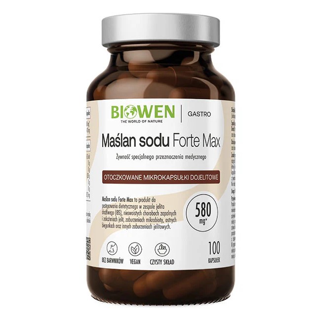 Biowen Maślan Sodu Forte Max 100 k Biowen Maślan Sodu Forte Max 100 k