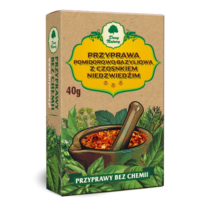 Dary Natury Przy. Pom.Bazy Z Czosnkiem N. 40G