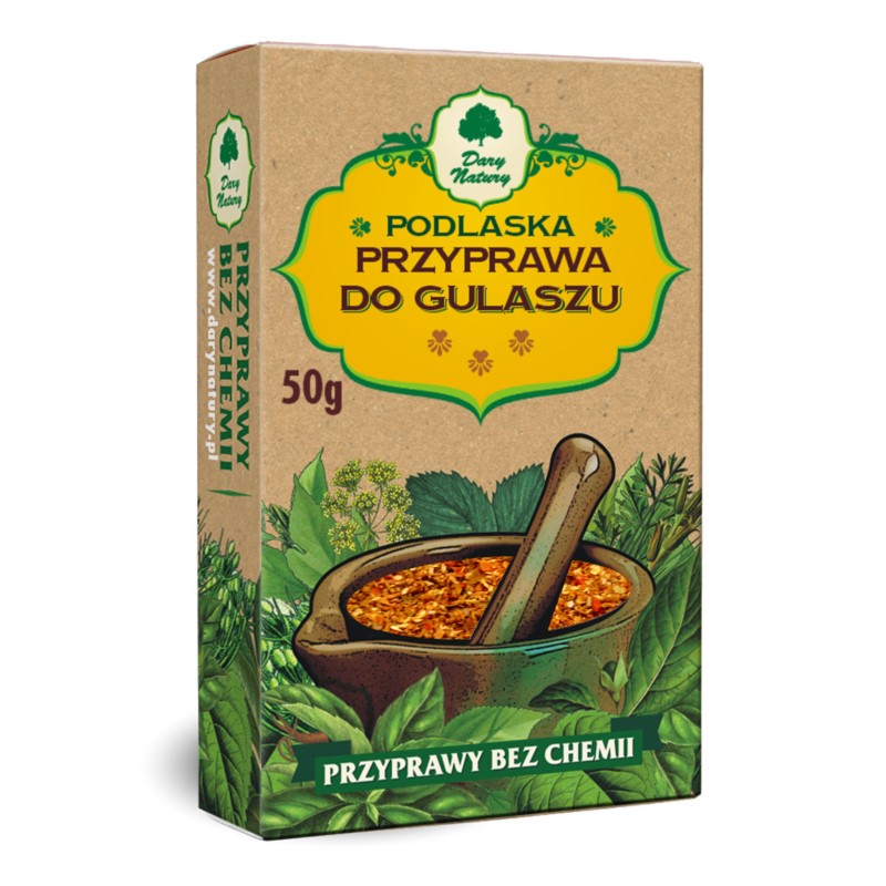 Dary Natury Podlaska Przyprawa Do Gulaszu 50G