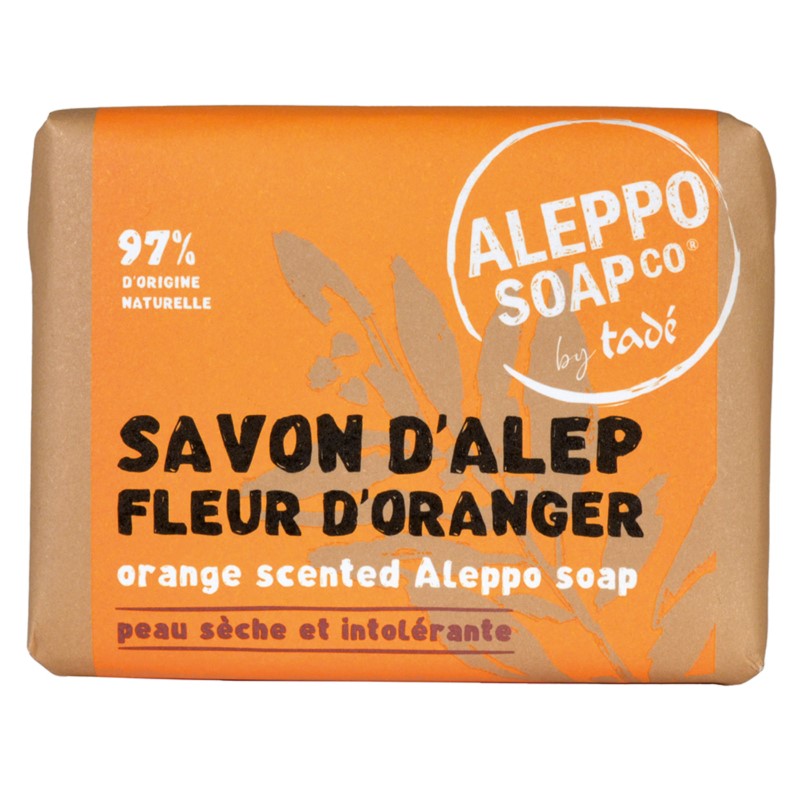 Mydło Aleppo Kwiat pomarańczy 100 g Mydło Aleppo Kwiat pomarańczy 100 g