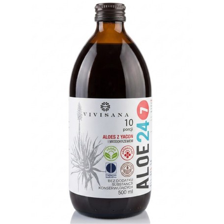 VIVISANA Sok z Aloesu 24/7  Miodokrzew 500 ml