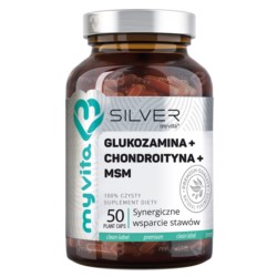 Myvita Silver Glukozamina Chondroityna MSM 50 k