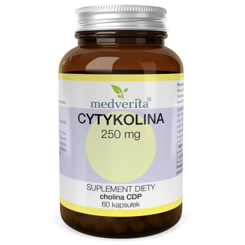 Medverita Cytykolina 250 mg 60 k Medverita Cytykolina 250 mg 60 k