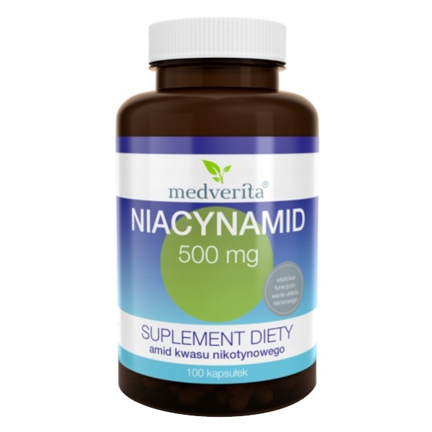 Medverita Niacynamid 500 mg 60 k