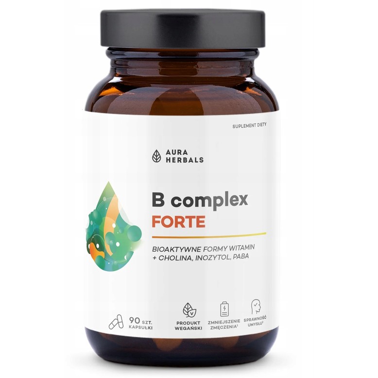 Aura Herbals Witamina B Complex Forte 90 szt