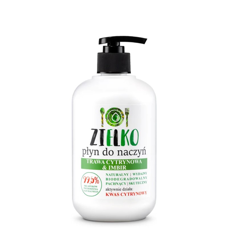 Zielko Płyn do Naczyń Trawa Cytrynowa 500 ml