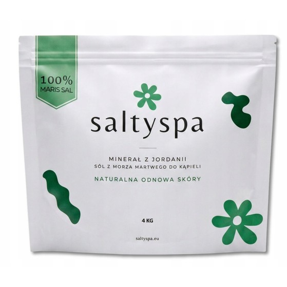 Saltyspa Sól z Morza Martwego do kapieli 4 kg