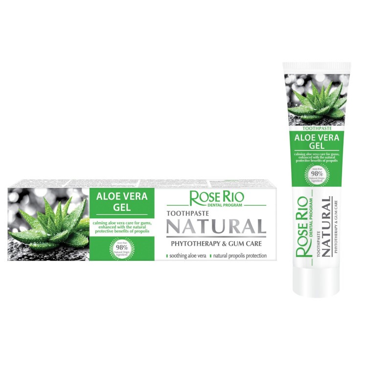 Rose Rio Pasta do zębów Aloe 65 ml