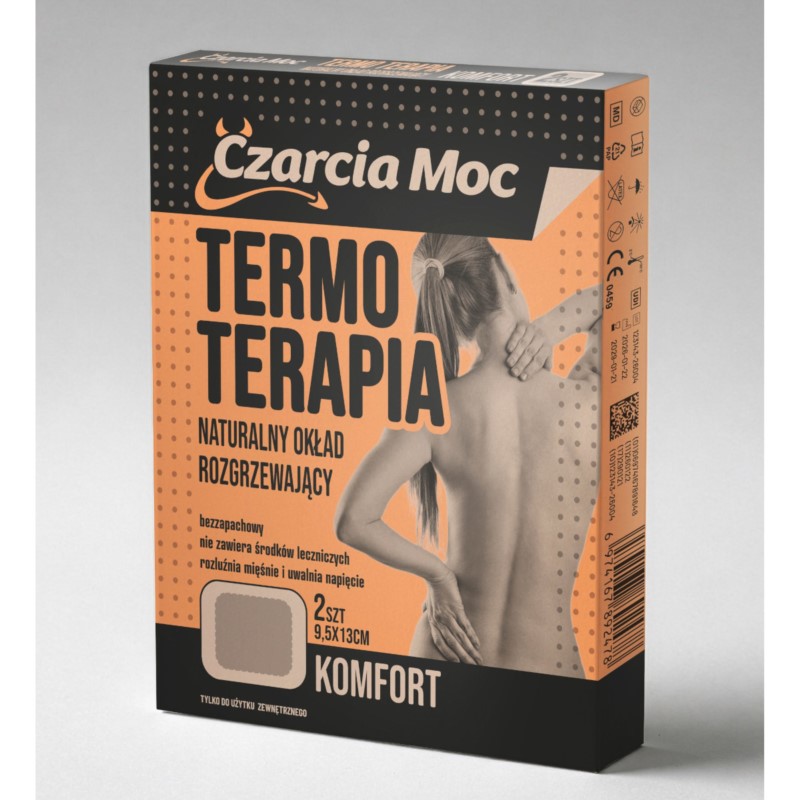 Milapharm Czarcia Moc plater rozgrzewajacy 2 szt