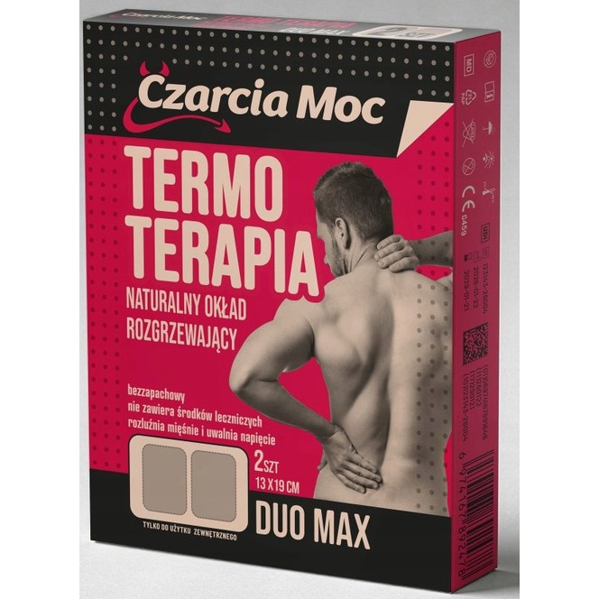 Milapharm Czarcia Moc plater rozgrzewajacy Duo Max Milapharm Czarcia Moc plater rozgrzewajacy Duo Max