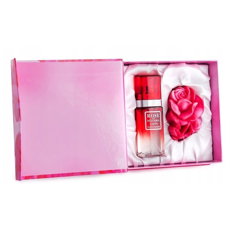 Rose of Bulgaria Zestaw prezentowy perfumy mydełko Rose of Bulgaria Zestaw prezentowy perfumy mydełko