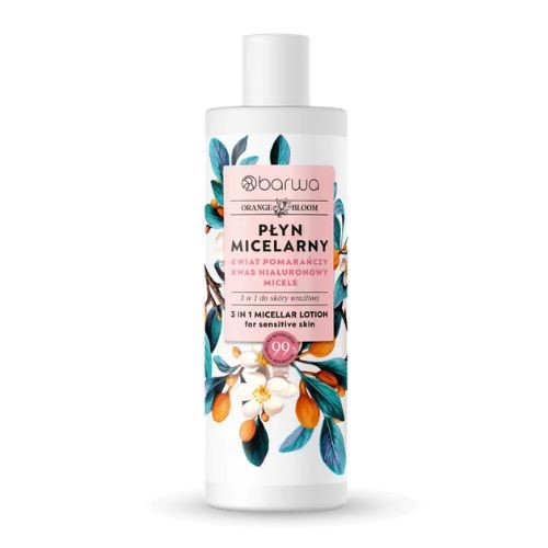 Barwa Płyn Miceralny 3 w 1 skóra wrażliwa 400 ml