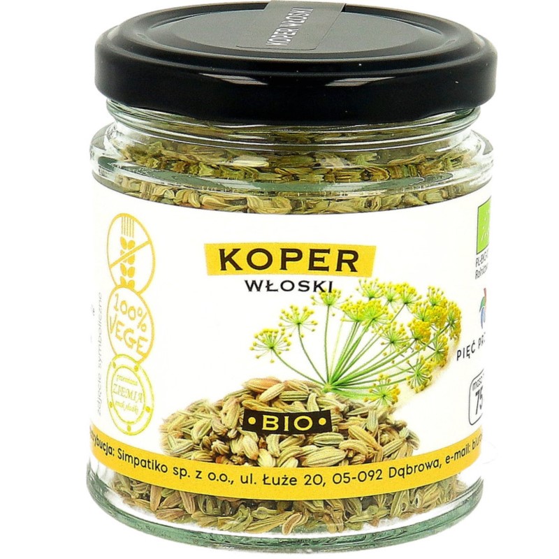 Pięć Przemian Koper Włoski 75 g Pięć Przemian Koper Włoski 75 g