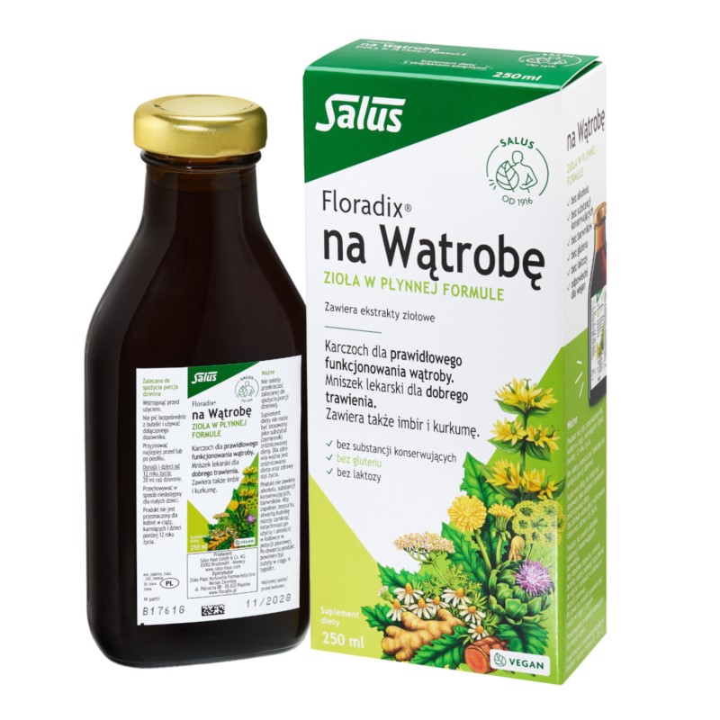 Zioło-Piast Floradix na Wątrobę 250 ml