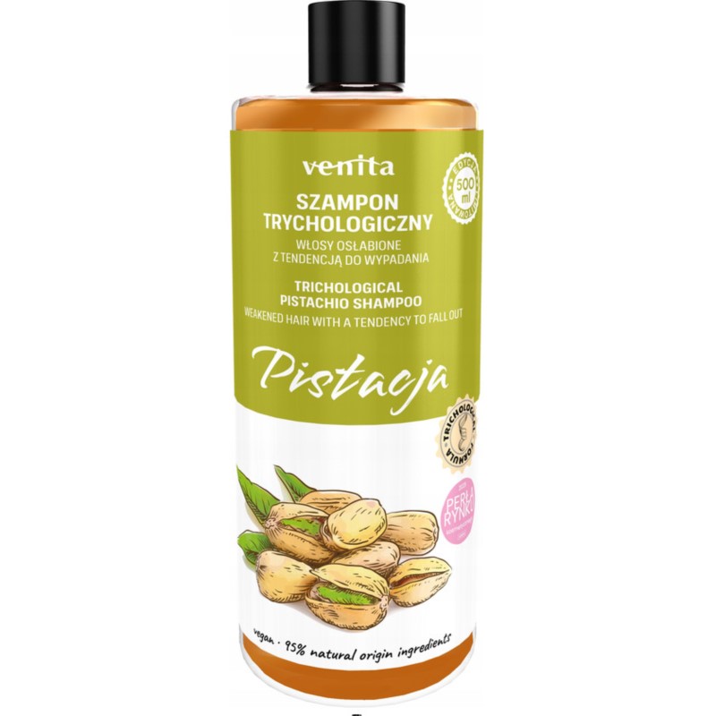 Venita Szampon Trychologiczny PISTACJA 500 ml Venita Szampon Trychologiczny PISTACJA 500 ml