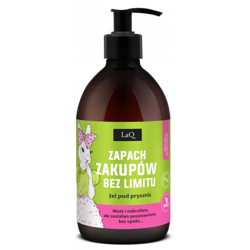 LAQ KIWI I WINOGRONA Zapach zakupów bez limitu żel