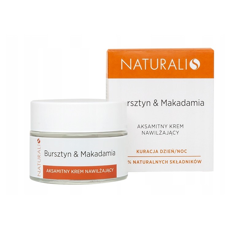 Naturalis Beauty Aksamitny Krem Nawilżający 50Ml Naturalis Beauty Aksamitny Krem Nawilżający 50Ml