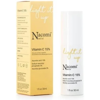Nacomi Next Lvl Serum z witaminą C 15% 30 ml Nacomi Next Lvl Serum z witaminą C 15% 30 ml