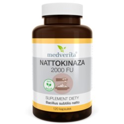 Medverita Nattokinaza 2000 FU 60 k Medverita Nattokinaza 2000 FU 60 k