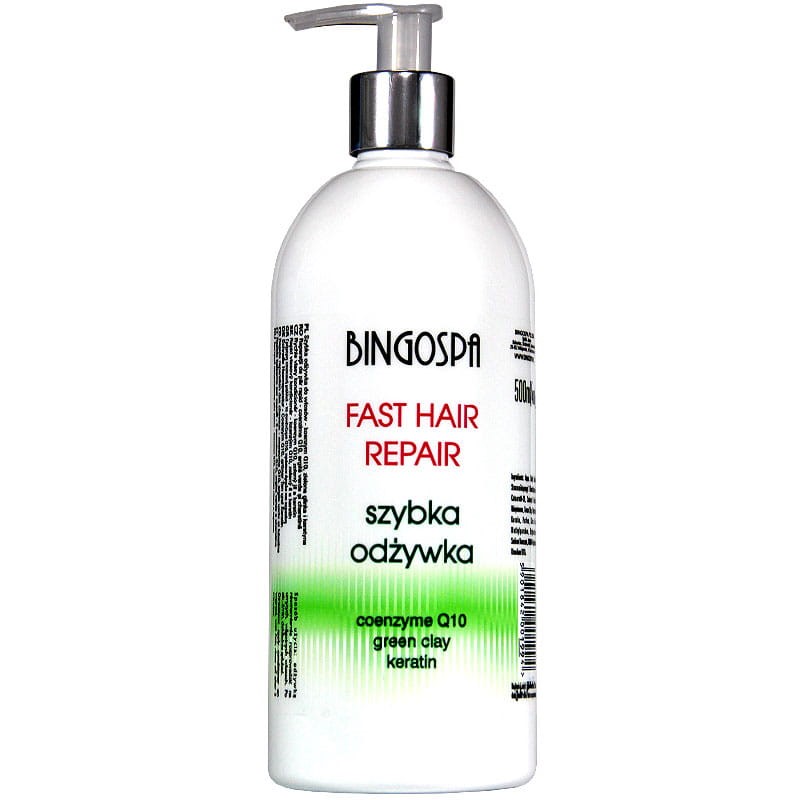 Bingospa Szybka odżywka do włosów keratyna 500 ml Bingospa Szybka odżywka do włosów keratyna 500 ml