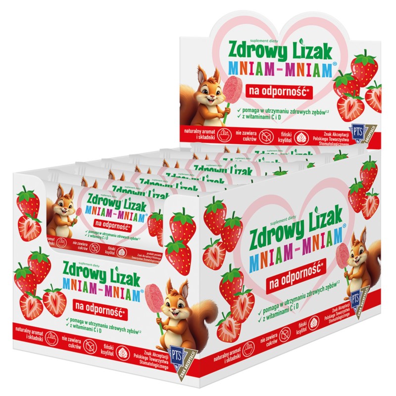 Starpharma Zdrowy Lizak  6G Truskawka 40 SZT