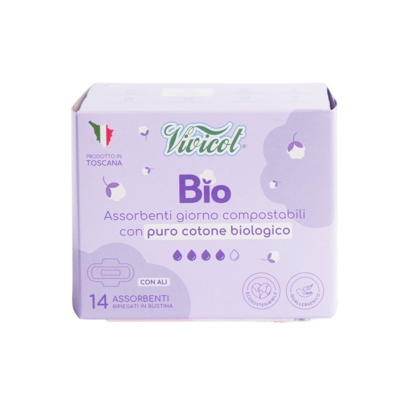 Vivicot Bio Podpaski Higieniczne Z Bio Bawełny 14