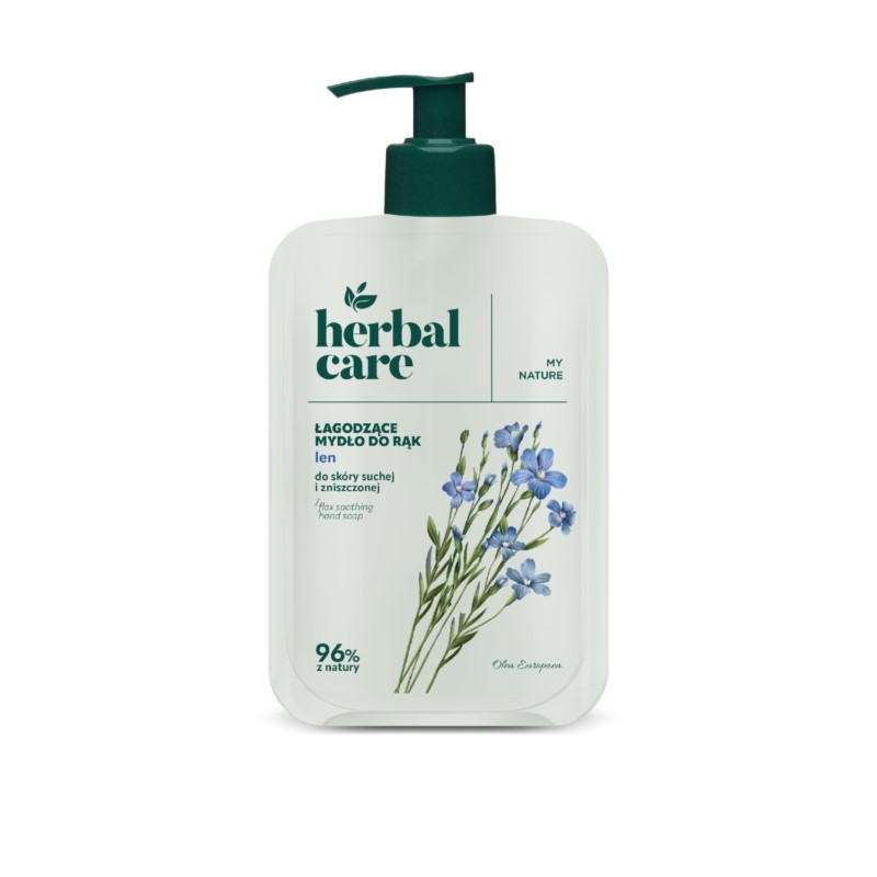 Herbal Care łagodzące Mydło do Rąk Len 500 ml