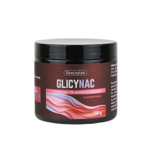 Skoczylas Glicynac 100 g l-glicyna n-acetylo