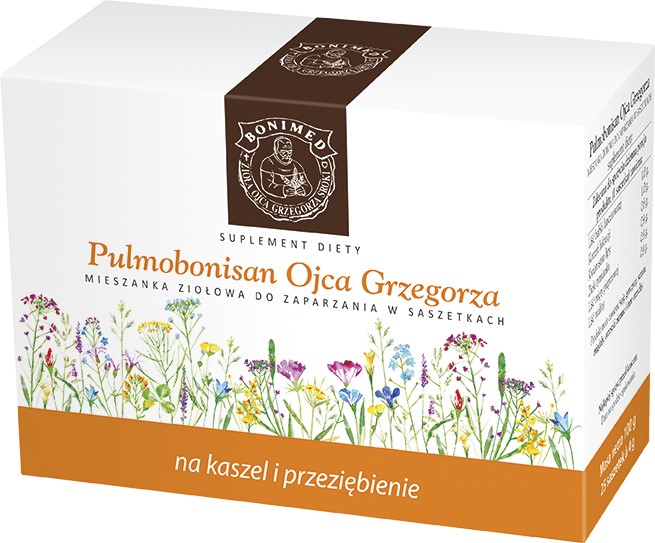 Bonimed Pulmobonisan Ojca Grzegorza 25 x 4 G Bonimed Pulmobonisan Ojca Grzegorza 25 x 4 G