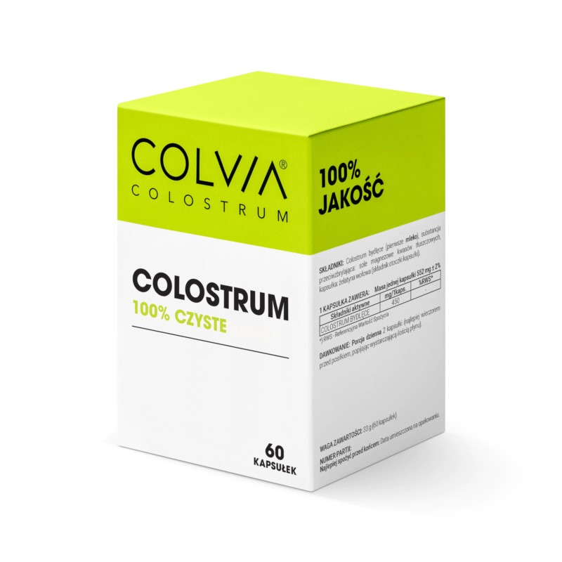 Colvita Colostrum Czyste 100 % 60 szt