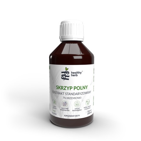 Healthy Herb Skrzyp Polny Ekstrakt 7% krzemionki Healthy Herb Skrzyp Polny Ekstrakt 7% krzemionki